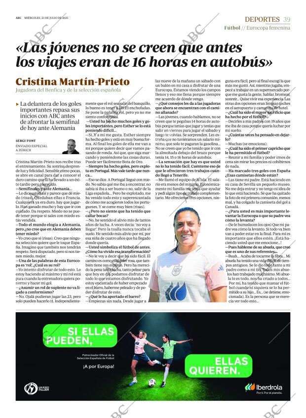 ABC MADRID 23-07-2025 página 39