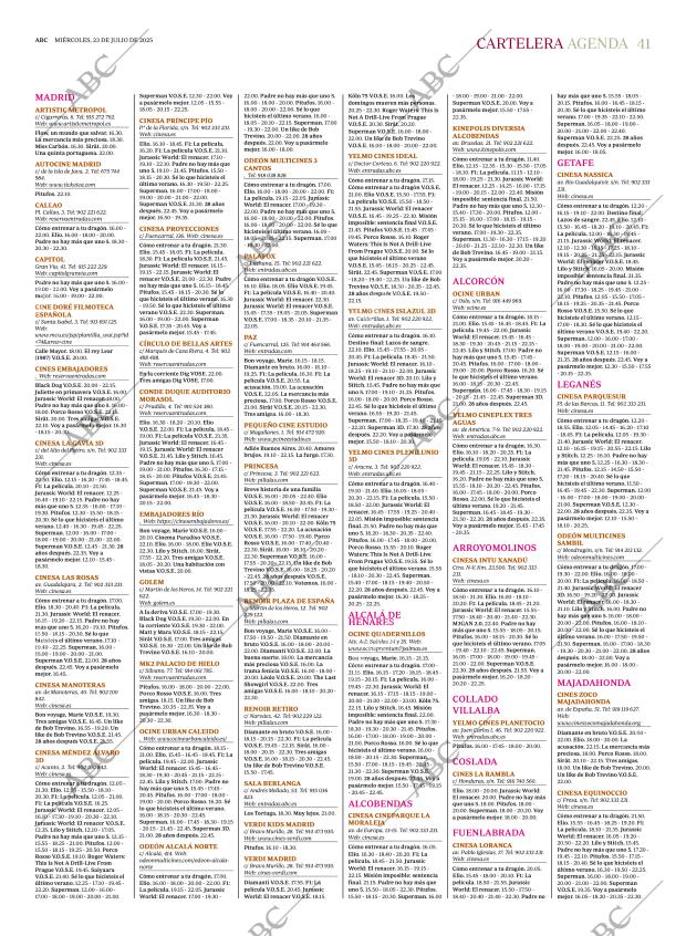 ABC MADRID 23-07-2025 página 41