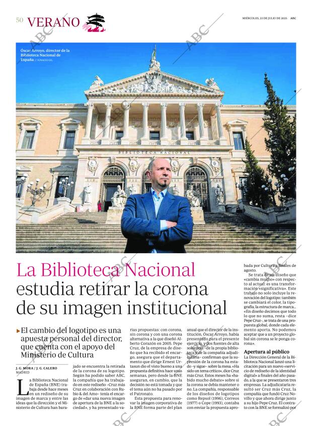 ABC MADRID 23-07-2025 página 50