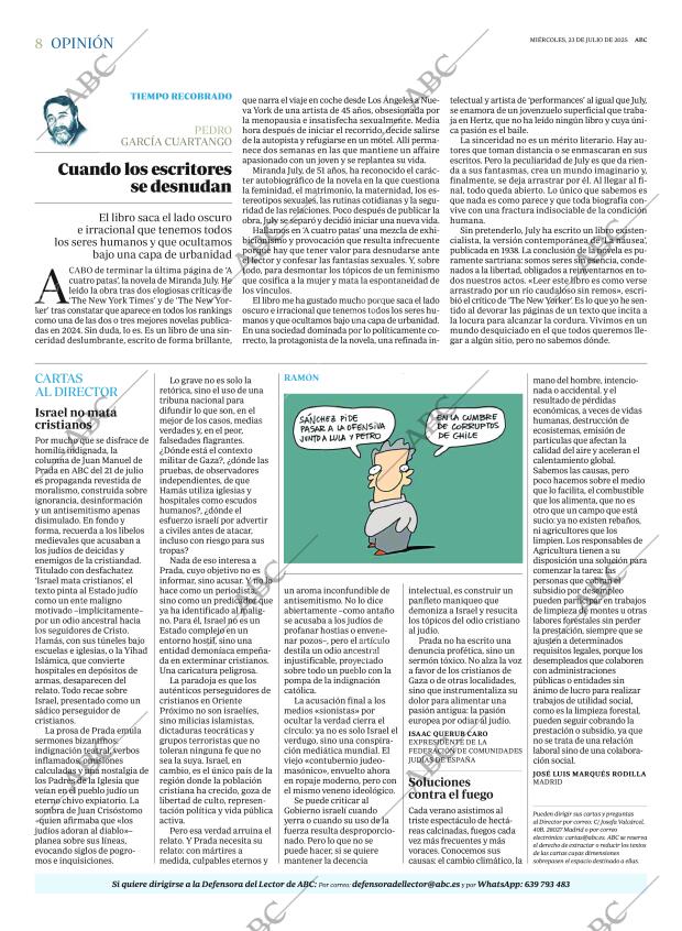ABC MADRID 23-07-2025 página 8