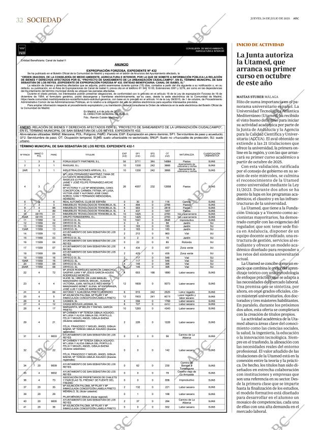 ABC MADRID 24-07-2025 página 32