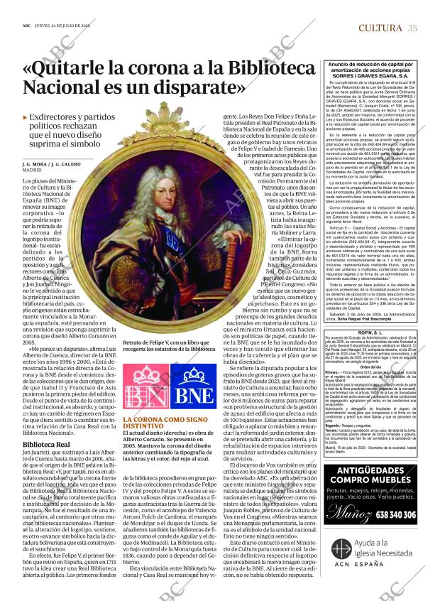 ABC MADRID 24-07-2025 página 35