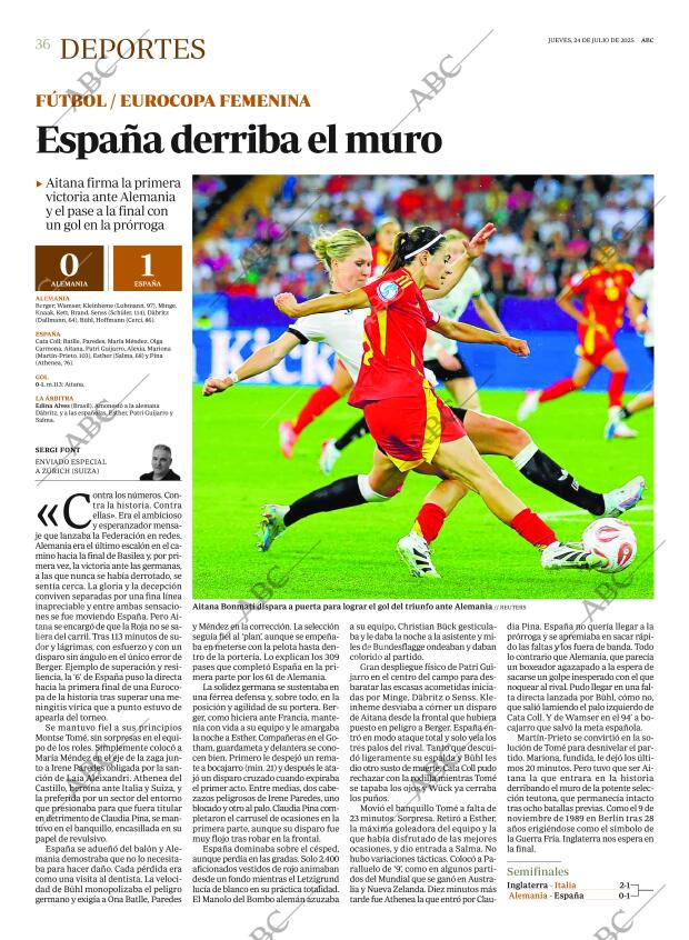 ABC MADRID 24-07-2025 página 36