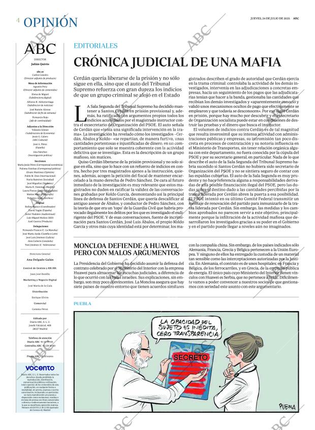 ABC MADRID 24-07-2025 página 4