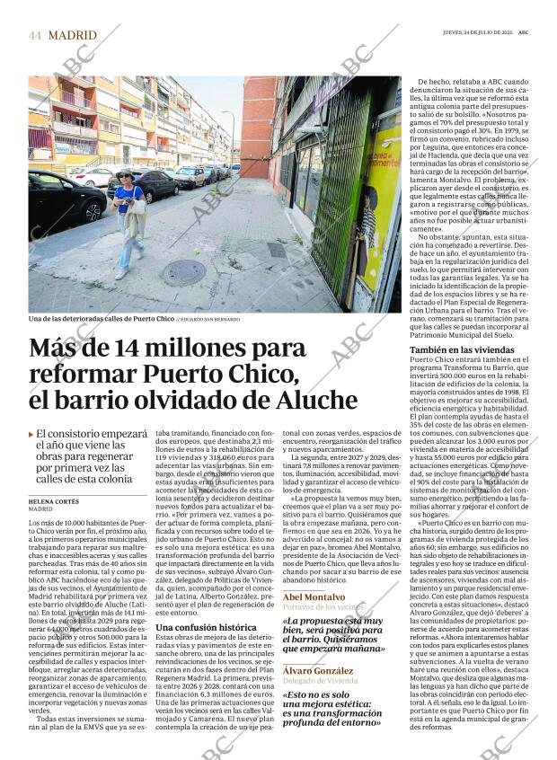 ABC MADRID 24-07-2025 página 44