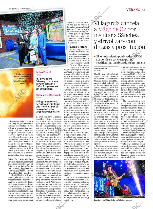 ABC MADRID 24-07-2025 página 51