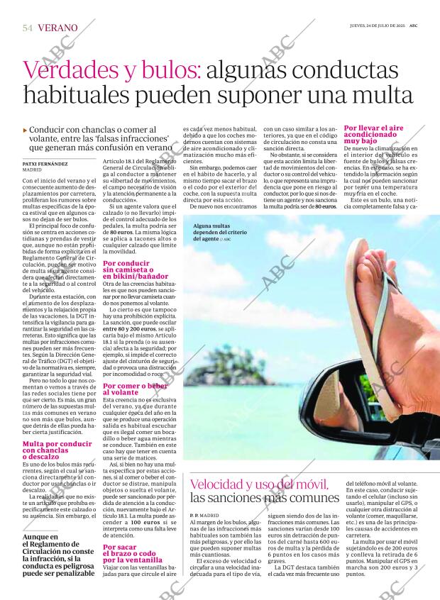 ABC MADRID 24-07-2025 página 54