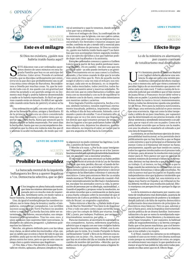 ABC MADRID 24-07-2025 página 6