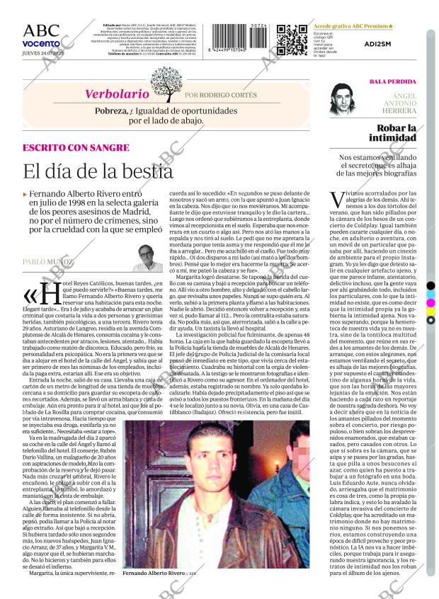 ABC MADRID 24-07-2025 página 64