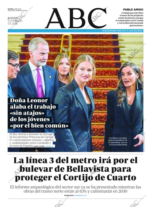 ABC SEVILLA 24-07-2025 página 1