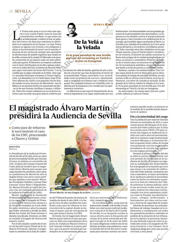 ABC SEVILLA 24-07-2025 página 18