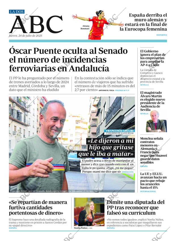 ABC SEVILLA 24-07-2025 página 2