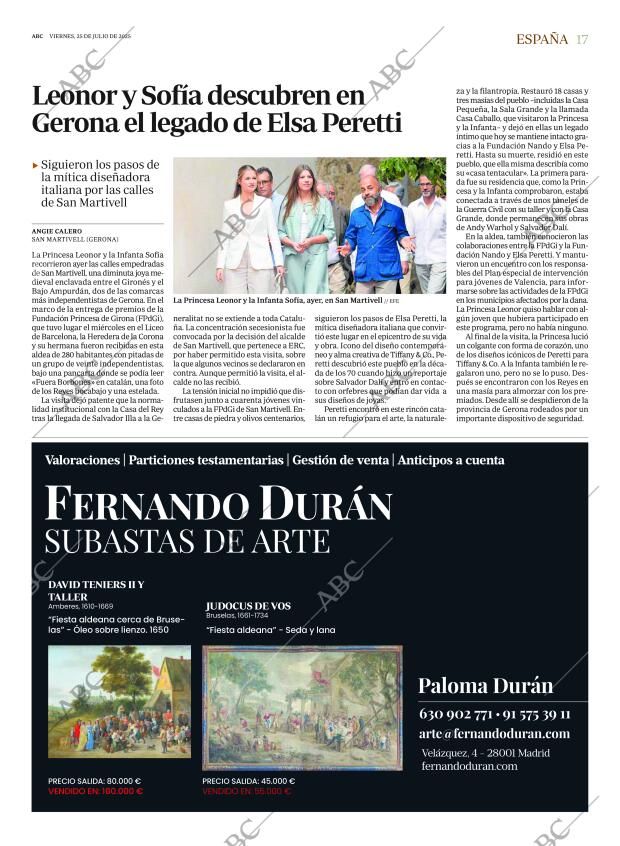ABC MADRID 25-07-2025 página 17