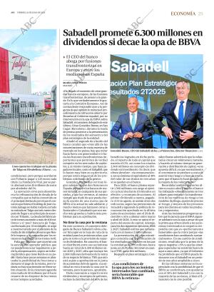 ABC MADRID 25-07-2025 página 25