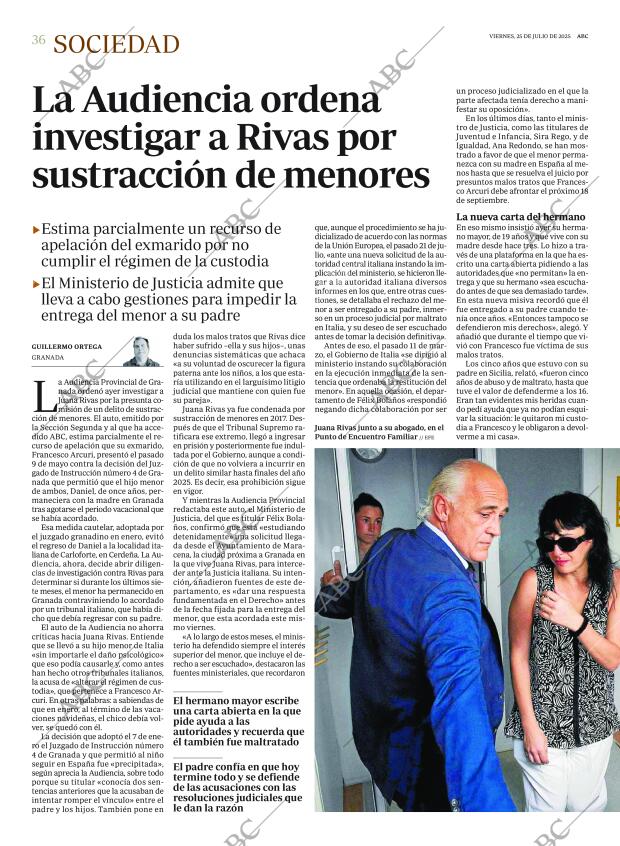 ABC MADRID 25-07-2025 página 36