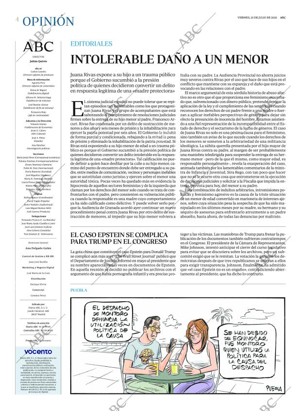 ABC MADRID 25-07-2025 página 4