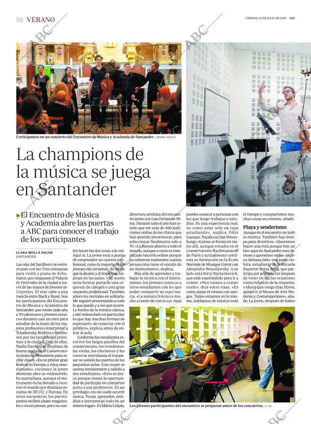 ABC MADRID 25-07-2025 página 58