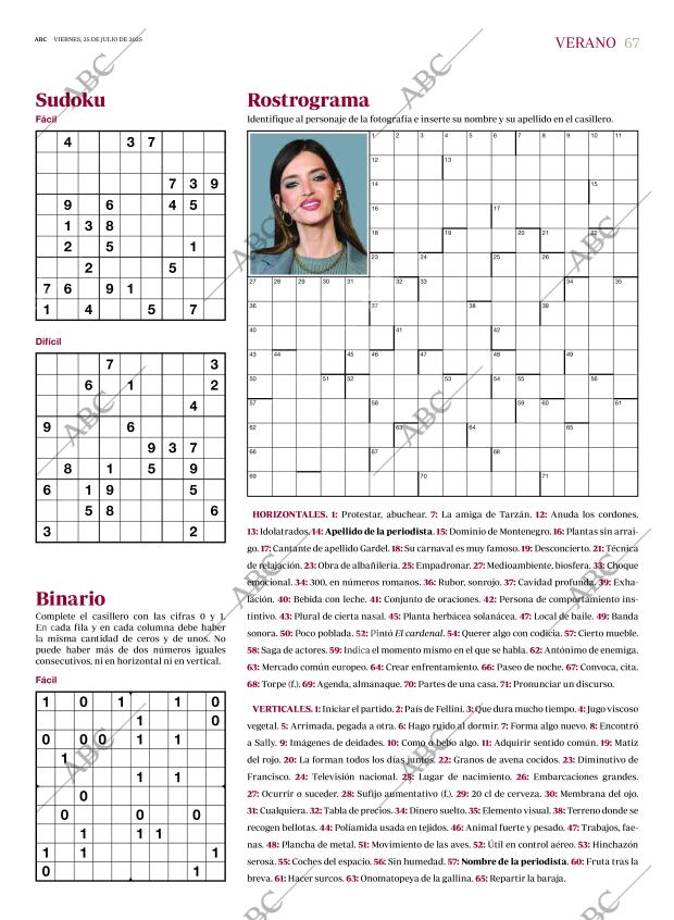 ABC MADRID 25-07-2025 página 67