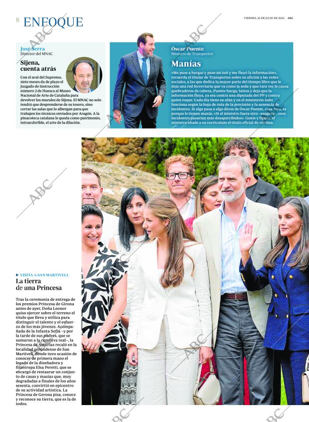 ABC MADRID 25-07-2025 página 8