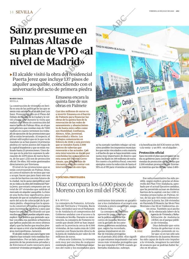 ABC SEVILLA 25-07-2025 página 14
