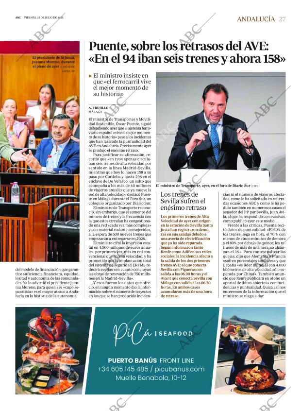 ABC SEVILLA 25-07-2025 página 27