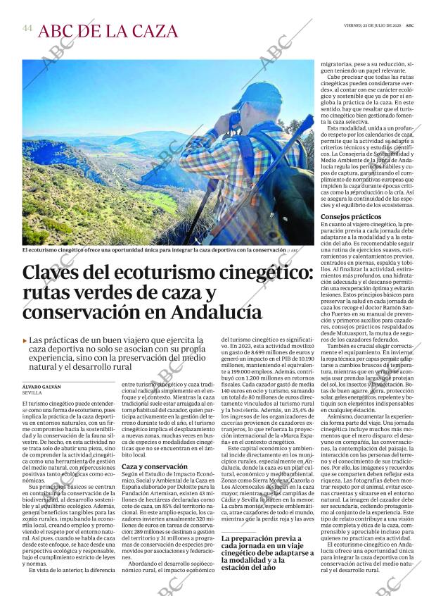 ABC SEVILLA 25-07-2025 página 44