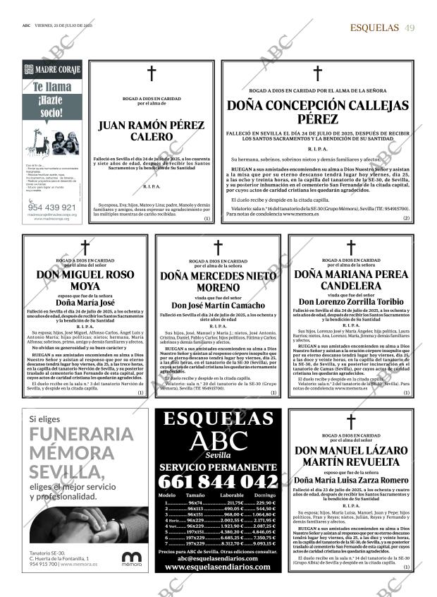 ABC SEVILLA 25-07-2025 página 49