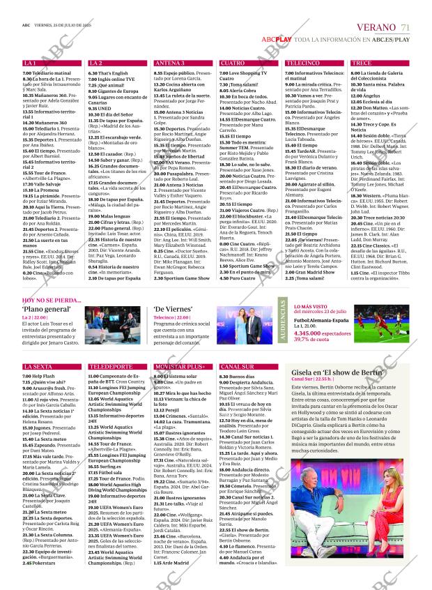 ABC SEVILLA 25-07-2025 página 71