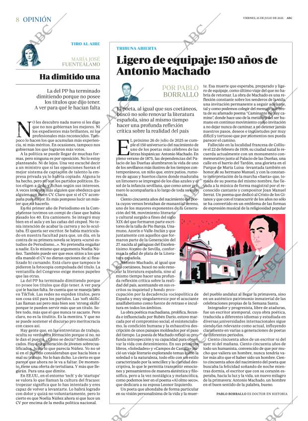 ABC SEVILLA 25-07-2025 página 8