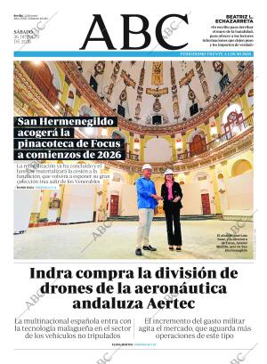 ABC SEVILLA 26-07-2025 página 1