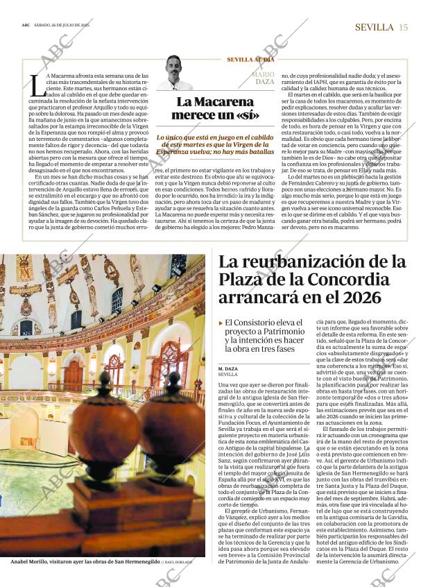 ABC SEVILLA 26-07-2025 página 15