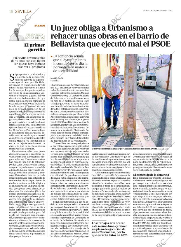 ABC SEVILLA 26-07-2025 página 16