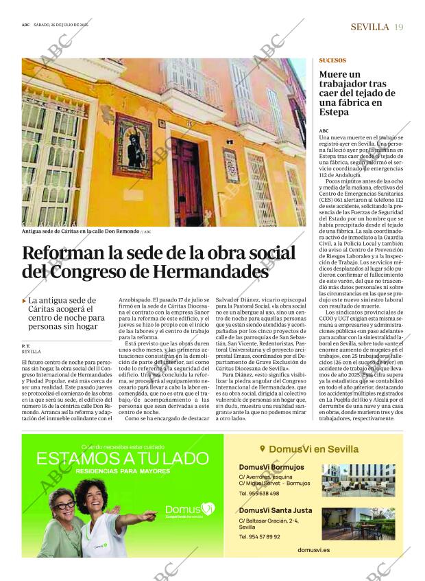 ABC SEVILLA 26-07-2025 página 19
