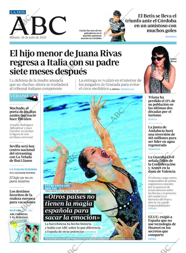 ABC SEVILLA 26-07-2025 página 2