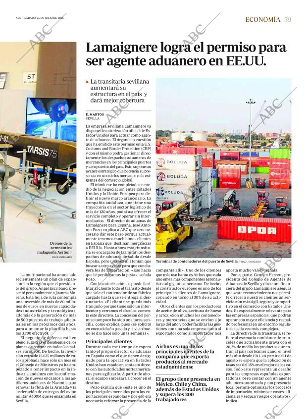 ABC SEVILLA 26-07-2025 página 39