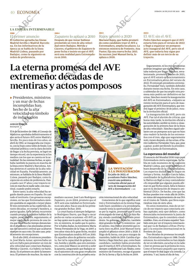 ABC SEVILLA 26-07-2025 página 40