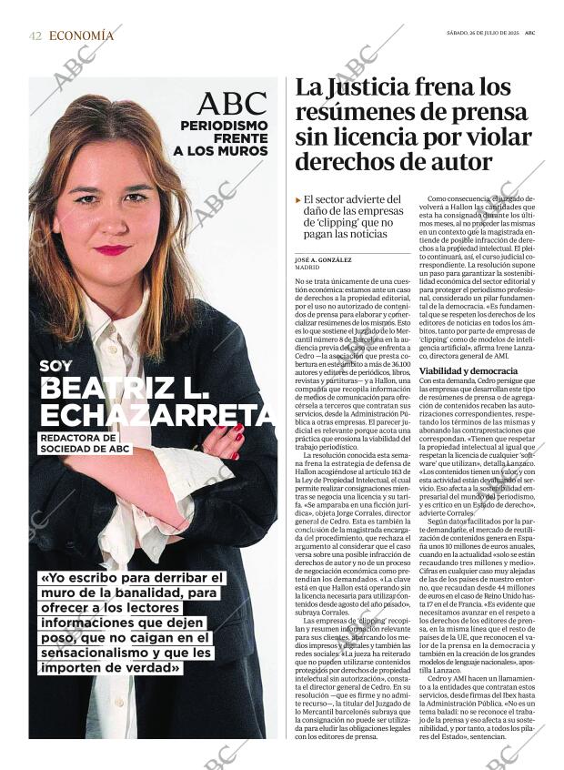 ABC SEVILLA 26-07-2025 página 42