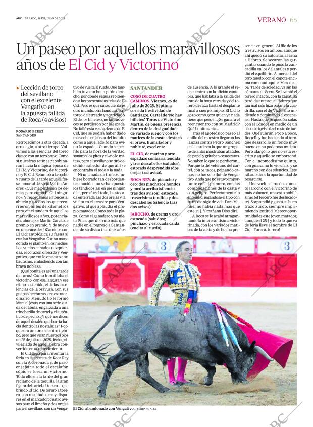 ABC SEVILLA 26-07-2025 página 65