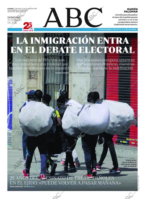 ABC CORDOBA 27-07-2025 página 1