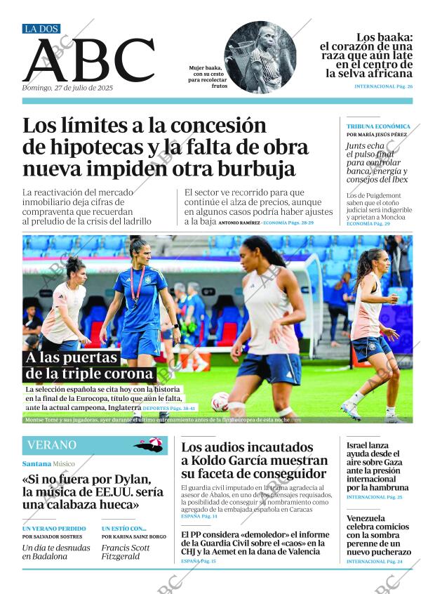 ABC MADRID 27-07-2025 página 2