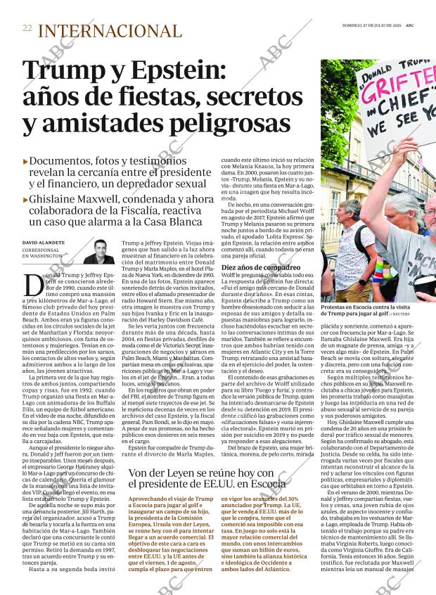 ABC MADRID 27-07-2025 página 22