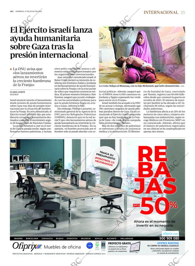 ABC MADRID 27-07-2025 página 25