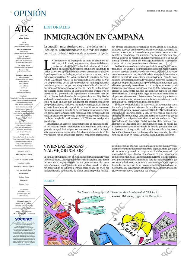 ABC MADRID 27-07-2025 página 4