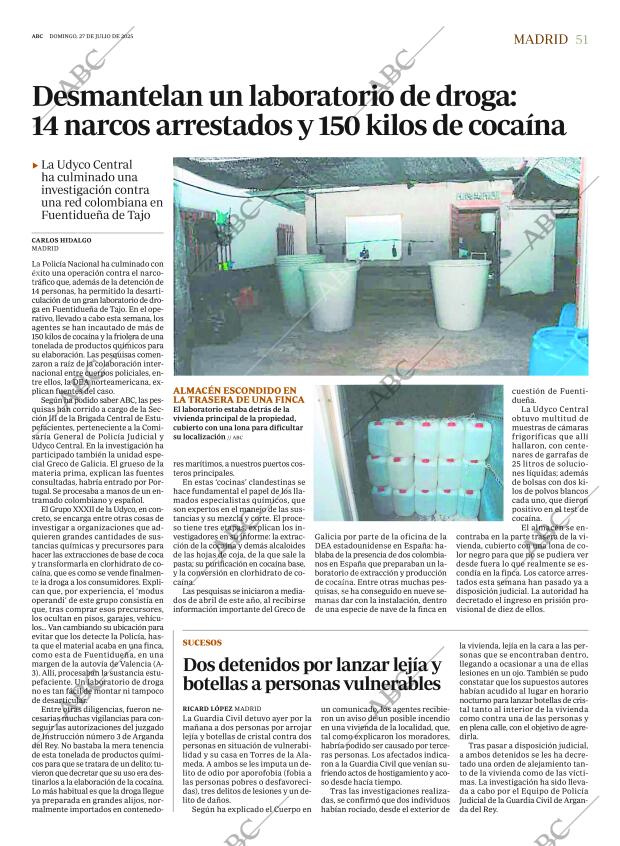 ABC MADRID 27-07-2025 página 51