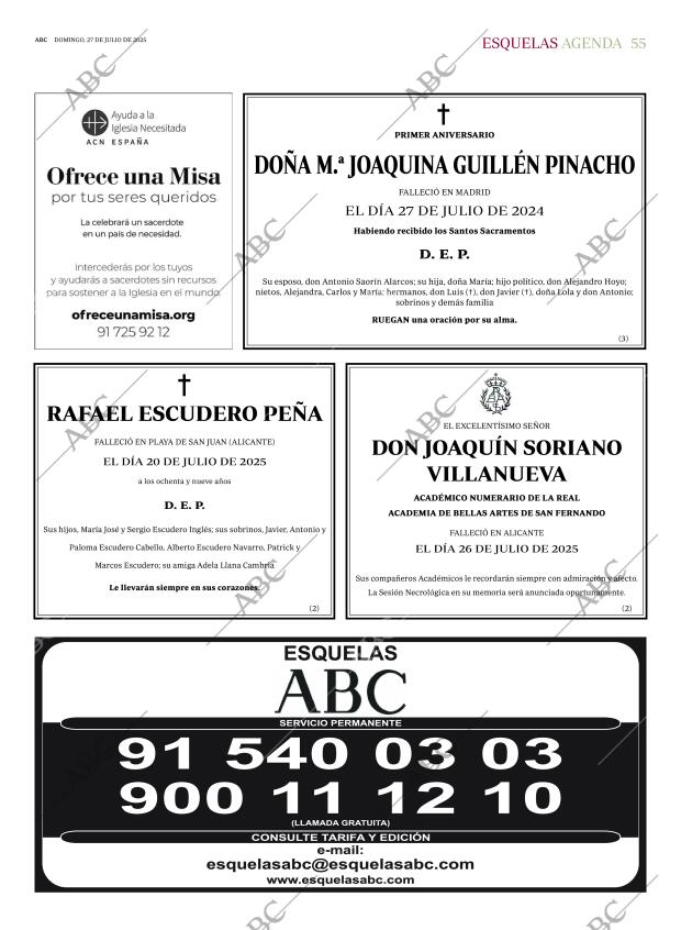 ABC MADRID 27-07-2025 página 55