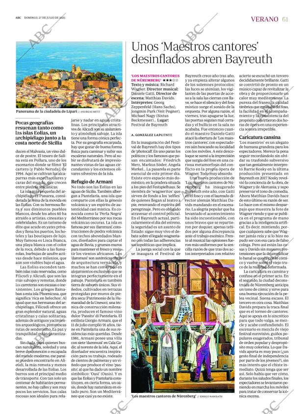 ABC MADRID 27-07-2025 página 61