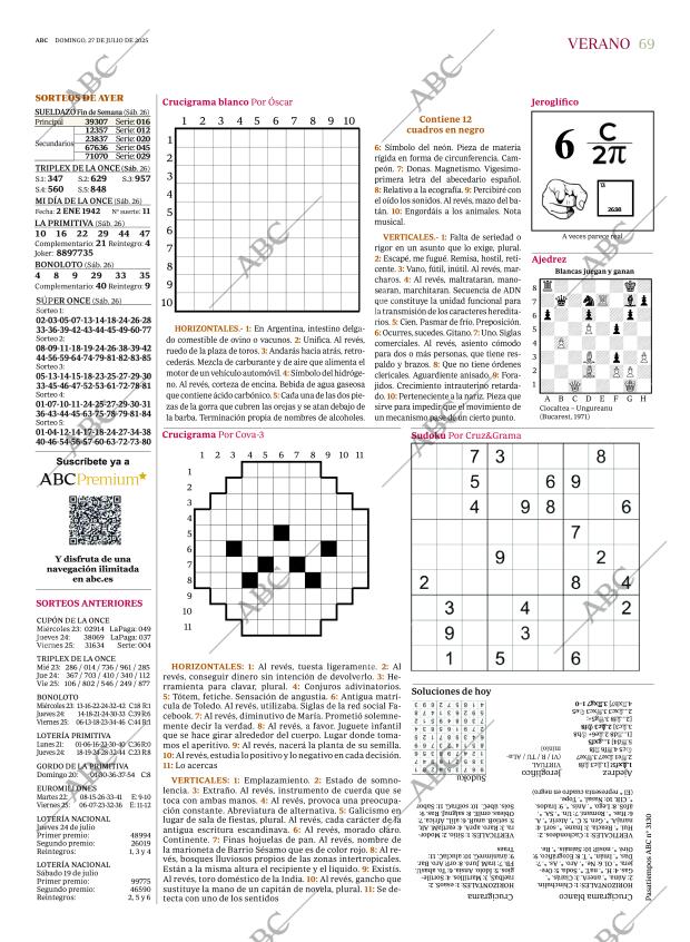 ABC MADRID 27-07-2025 página 69