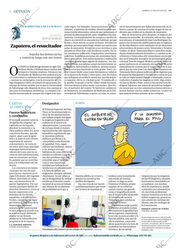 ABC SEVILLA 27-07-2025 página 6