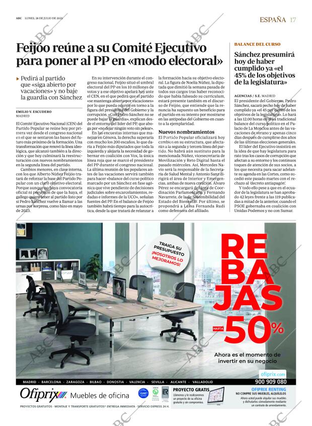 ABC MADRID 28-07-2025 página 17