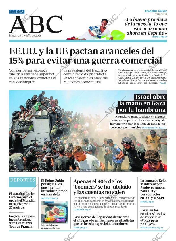ABC MADRID 28-07-2025 página 2